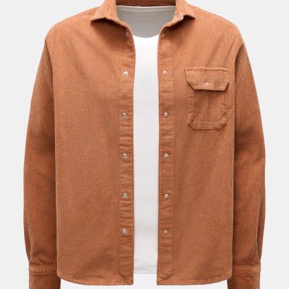 Ace Denim - Herren - Cord-Overshirt hellbraun Ace Denim - Herren - Cord-Overshirt hellbraun
