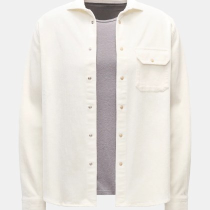 Ace Denim - Herren - Cord-Overshirt offwhite Ace Denim - Herren - Cord-Overshirt offwhite