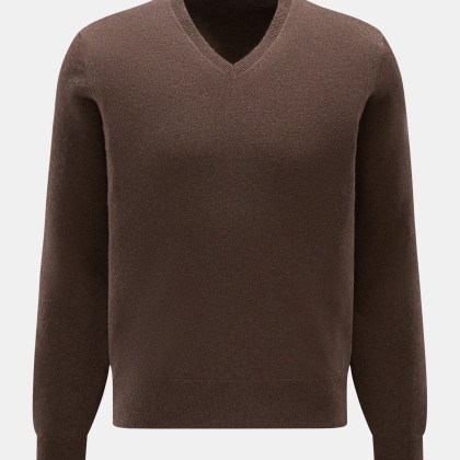 Cruciani - Herren - Cashmere V-Neck Pullover braun Cruciani - Herren - Cashmere V-Neck Pullover braun