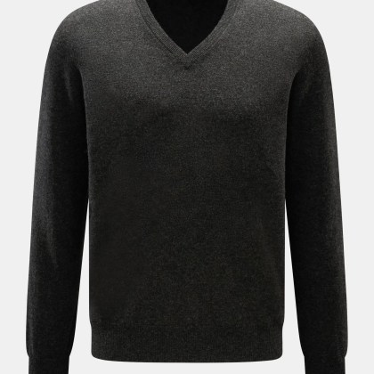BRAUN Hamburg - Herren - V-Neck Pullover anthrazit meliert BRAUN Hamburg - Herren - V-Neck Pullover anthrazit meliert