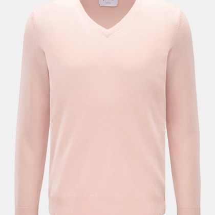 FTC - Herren - Cashmere V-Neck Pullover rosé FTC - Herren - Cashmere V-Neck Pullover rosé