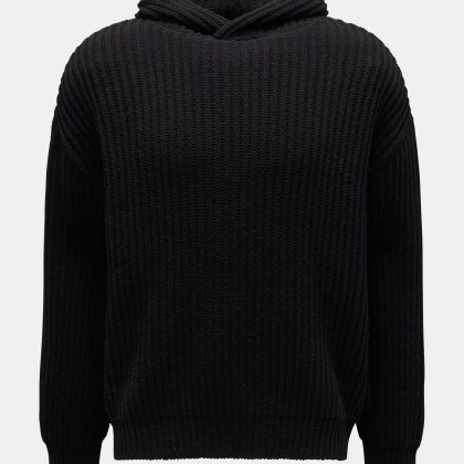 Our Legacy - Herren - Seiden-Kapuzenpullover schwarz Our Legacy - Herren - Seiden-Kapuzenpullover schwarz