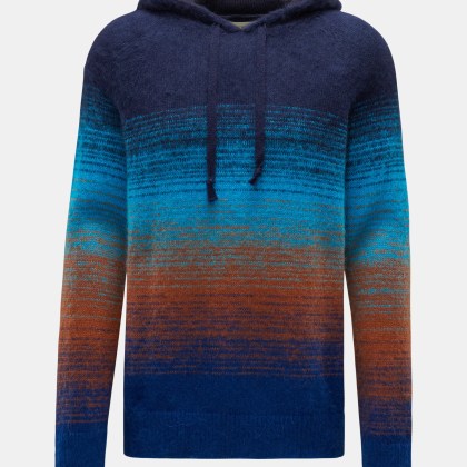 Laneus - Herren - Kapuzenpullover navy/blau/braun Laneus - Herren - Kapuzenpullover navy/blau/braun