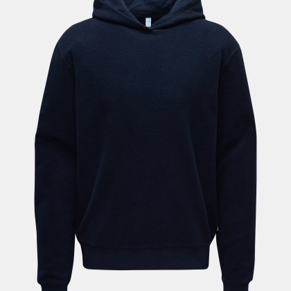 04651/ A trip in a bag - Herren - Fleece-Kapuzenpullover %27Oyster%27 navy 04651/ A trip in a bag - Herren - Fleece-Kapuzenpullover %27Oyster%27 navy