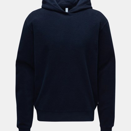 04651/ A trip in a bag - Herren - Fleece-Kapuzenpullover %27Oyster%27 navy 04651/ A trip in a bag - Herren - Fleece-Kapuzenpullover %27Oyster%27 navy