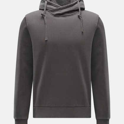 04651/ A trip in a bag - Herren - Kapuzenpullover %27AF Cord Hoodie%27 grau 04651/ A trip in a bag - Herren - Kapuzenpullover %27AF Cord Hoodie%27 grau