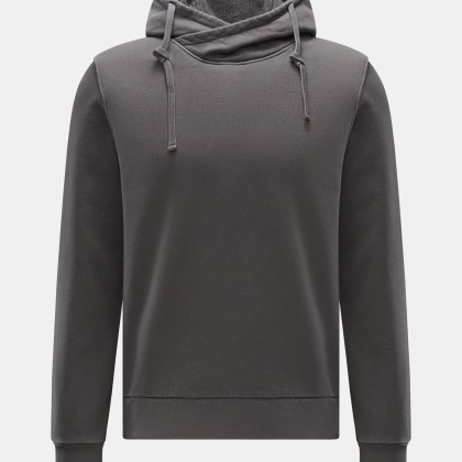 04651/ A trip in a bag - Herren - Kapuzenpullover %27AF Cord Hoodie%27 grau 04651/ A trip in a bag - Herren - Kapuzenpullover %27AF Cord Hoodie%27 grau