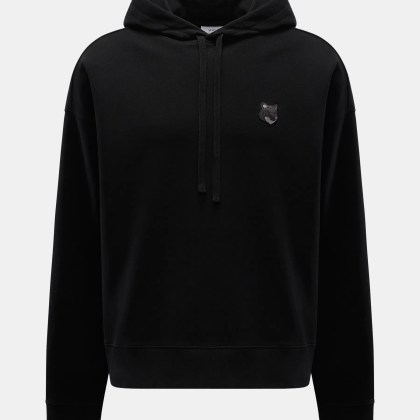 Maison Kitsuné - Herren - Kapuzenpullover schwarz Maison Kitsuné - Herren - Kapuzenpullover schwarz
