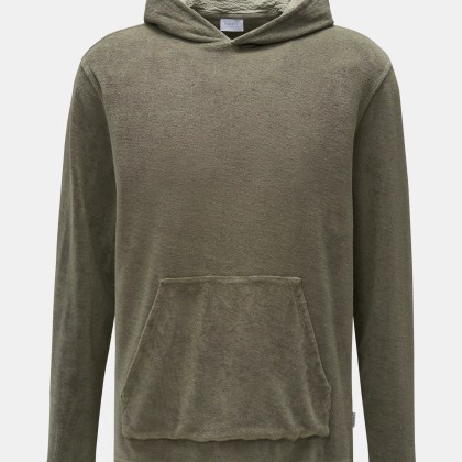 04651/ A trip in a bag - Herren - Kapuzenpullover %27Beach Hoodie%27 graugrün 04651/ A trip in a bag - Herren - Kapuzenpullover %27Beach Hoodie%27 graugrün