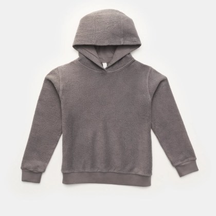 04651/ A trip in a bag - Herren - Kinder Fleece-Kapuzenpullover %27Oyster Kids PF Hoody%27 grau 04651/ A trip in a bag - Herren - Kinder Fleece-Kapuzenpullover %27Oyster Kids PF Hoody%27 grau