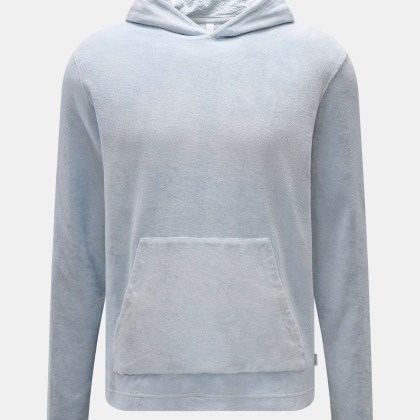 04651/ A trip in a bag - Herren - Kapuzenpullover %27Beach Hoodie%27 pastellblau 04651/ A trip in a bag - Herren - Kapuzenpullover %27Beach Hoodie%27 pastellblau