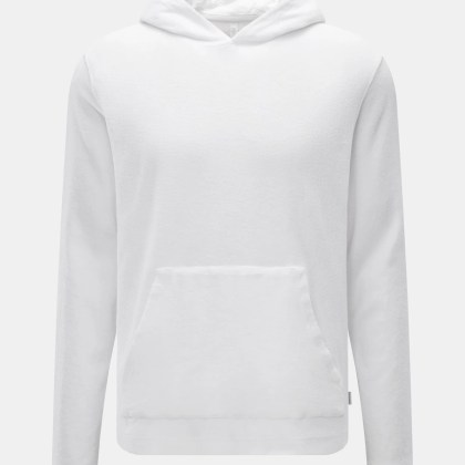 04651/ A trip in a bag - Herren - Kapuzenpullover %27Beach Hoodie%27 weiß 04651/ A trip in a bag - Herren - Kapuzenpullover %27Beach Hoodie%27 weiß