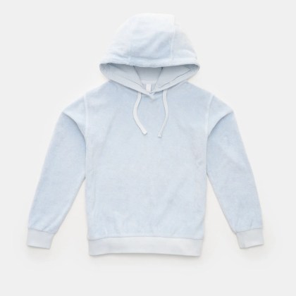 04651/ A trip in a bag - Herren - Kinder Fleece-Kapuzenpullover %27Oyster Kids PF Hoody%27 pastellblau 04651/ A trip in a bag - Herren - Kinder Fleece-Kapuzenpullover %27Oyster Kids PF Hoody%27 pastellblau