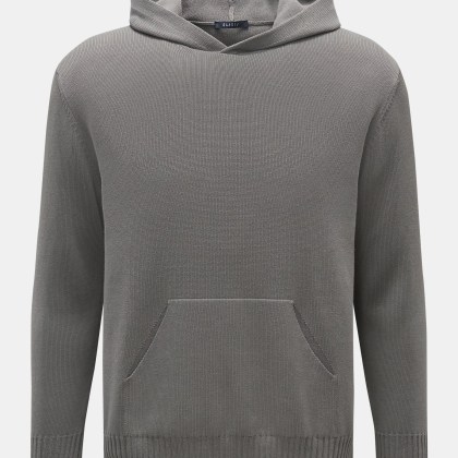 04651/ A trip in a bag - Herren - Kapuzenpullover grau 04651/ A trip in a bag - Herren - Kapuzenpullover grau