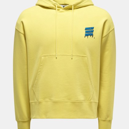 MSGM - Herren - Kapuzenpullover gelb MSGM - Herren - Kapuzenpullover gelb