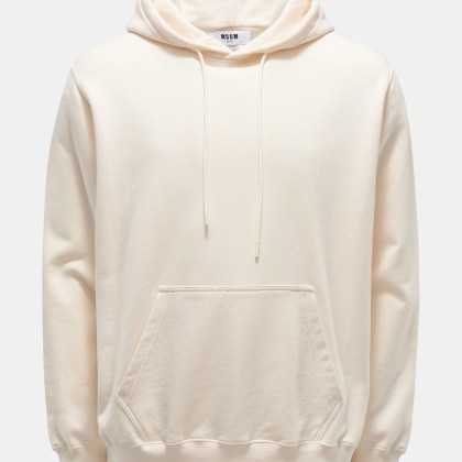 MSGM - Herren - Kapuzenpullover creme MSGM - Herren - Kapuzenpullover creme