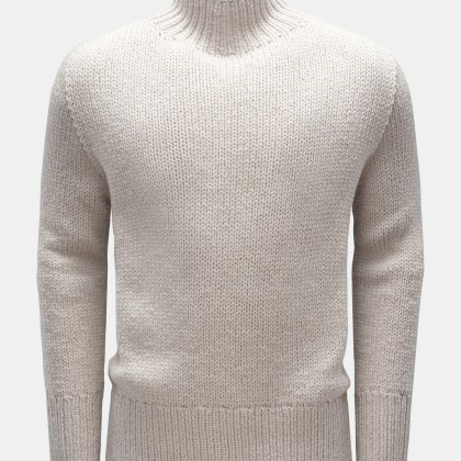 Wommelsdorff - Herren - Cashmere Pullover %27Axel%27 beige Wommelsdorff - Herren - Cashmere Pullover %27Axel%27 beige