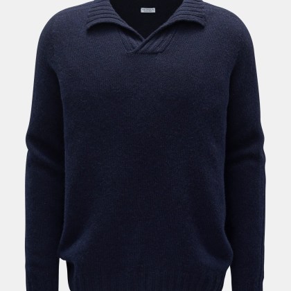 von Braun - Herren - Cashmere Troyer navy von Braun - Herren - Cashmere Troyer navy