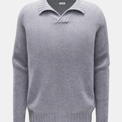 von Braun - Herren - Cashmere Troyer grau von Braun - Herren - Cashmere Troyer grau