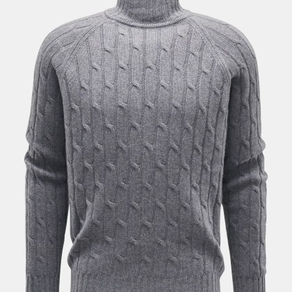 von Braun - Herren - Cashmere Pullover grau von Braun - Herren - Cashmere Pullover grau