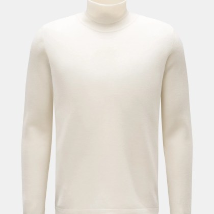 04651/ A trip in a bag - Herren - Merino Rollkragenpullover %27Oyster%27 creme 04651/ A trip in a bag - Herren - Merino Rollkragenpullover %27Oyster%27 creme