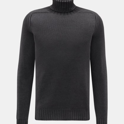 04651/ A trip in a bag - Herren - Rollkragenpullover %27Foggy Turtle%27 anthrazit 04651/ A trip in a bag - Herren - Rollkragenpullover %27Foggy Turtle%27 anthrazit