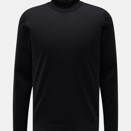 04651/ A trip in a bag - Herren - Rollkragenpullover %27Merino%27 schwarz 04651/ A trip in a bag - Herren - Rollkragenpullover %27Merino%27 schwarz