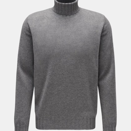 Lamano Artisans - Herren - Cashmere Rollkragenpullover grau Lamano Artisans - Herren - Cashmere Rollkragenpullover grau