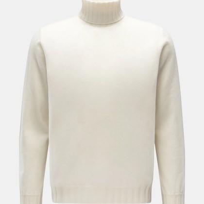 Lamano Artisans - Herren - Cashmere Rollkragenpullover creme Lamano Artisans - Herren - Cashmere Rollkragenpullover creme