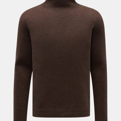 Fedeli - Herren - Cashmere Pullover %27Etna%27 braun Fedeli - Herren - Cashmere Pullover %27Etna%27 braun
