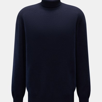 Laneus - Herren - Rollkragenpullover navy Laneus - Herren - Rollkragenpullover navy