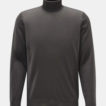 Drumohr - Herren - Merino Rollkragenpullover graubraun Drumohr - Herren - Merino Rollkragenpullover graubraun