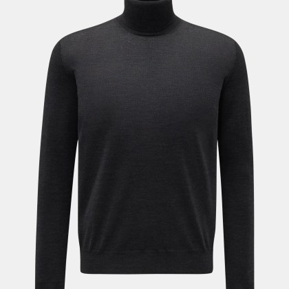 Filippo de Laurentiis - Herren - Rollkragenpullover anthrazit Filippo de Laurentiis - Herren - Rollkragenpullover anthrazit