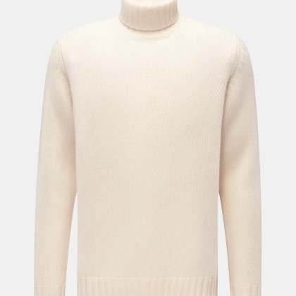 Della Ciana - Herren - Rollkragenpullover creme Della Ciana - Herren - Rollkragenpullover creme