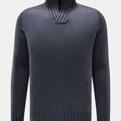 04651/ A trip in a bag - Herren - Pullover %27Foggy Troyer%27 graublau 04651/ A trip in a bag - Herren - Pullover %27Foggy Troyer%27 graublau