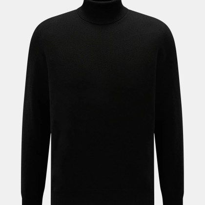 von Braun - Herren - Rollkragenpullover schwarz von Braun - Herren - Rollkragenpullover schwarz