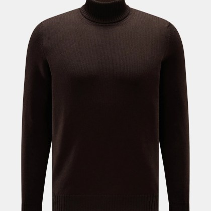BRAUN Hamburg - Herren - Rollkragenpullover dunkelbraun BRAUN Hamburg - Herren - Rollkragenpullover dunkelbraun
