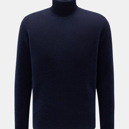 Filippo de Laurentiis - Herren - Rollkragenpullover navy Filippo de Laurentiis - Herren - Rollkragenpullover navy