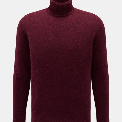 Filippo de Laurentiis - Herren - Rollkragenpullover bordeaux Filippo de Laurentiis - Herren - Rollkragenpullover bordeaux