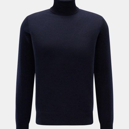 Cruciani - Herren - Cashmere Rollkragenpullover navy Cruciani - Herren - Cashmere Rollkragenpullover navy
