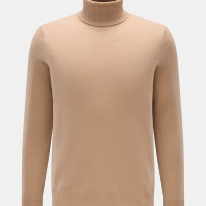 FTC - Herren - Cashmere Rollkragenpullover beige FTC - Herren - Cashmere Rollkragenpullover beige