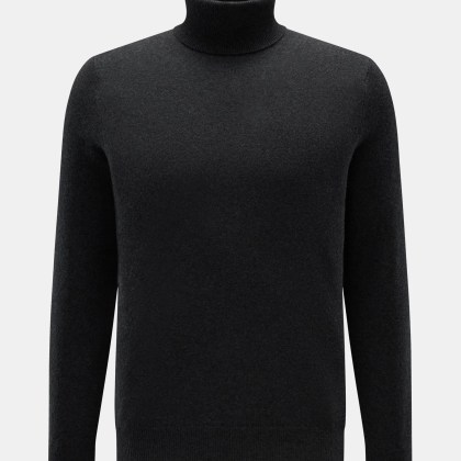 FTC - Herren - Cashmere Rollkragenpullover anthrazit FTC - Herren - Cashmere Rollkragenpullover anthrazit