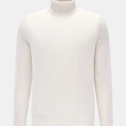 FTC - Herren - Cashmere Rollkragenpullover offwhite FTC - Herren - Cashmere Rollkragenpullover offwhite