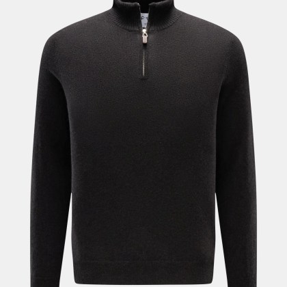 FTC - Herren - Cashmere Troyer dunkelbraun meliert FTC - Herren - Cashmere Troyer dunkelbraun meliert