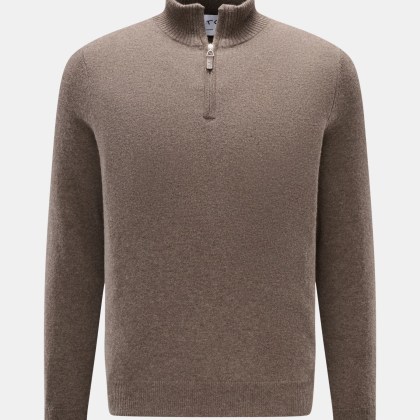 FTC - Herren - Cashmere Troyer graubraun meliert FTC - Herren - Cashmere Troyer graubraun meliert