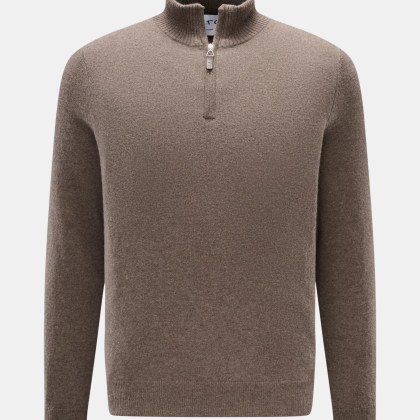 FTC - Herren - Cashmere Troyer graubraun meliert FTC - Herren - Cashmere Troyer graubraun meliert