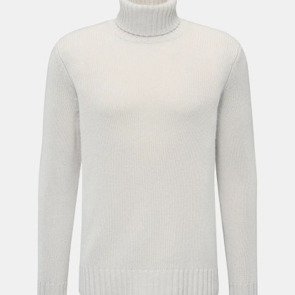 FTC - Herren - Cashmere Rollkragenpullover hellgrau FTC - Herren - Cashmere Rollkragenpullover hellgrau