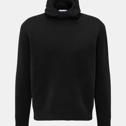 04651/ A trip in a bag - Herren - Kapuzenpullover schwarz 04651/ A trip in a bag - Herren - Kapuzenpullover schwarz