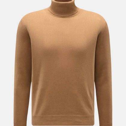 Moorer - Herren - Rollkragenpullover %27Todi%27 camel Moorer - Herren - Rollkragenpullover %27Todi%27 camel