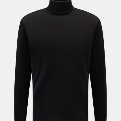 04651/ A trip in a bag - Herren - Rollkragenpullover %27Tp Turtle%27 schwarz 04651/ A trip in a bag - Herren - Rollkragenpullover %27Tp Turtle%27 schwarz